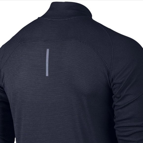 Nike Men's Aeroreact Half-Zip Long Sleeve Training Jacket Blue Large MSRP $130 - Picture 5 of 9